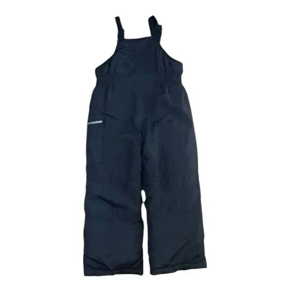 Carter's Kids Black Snow Bib Overalls Girls Size S/4 Pants Overall Winter Snow